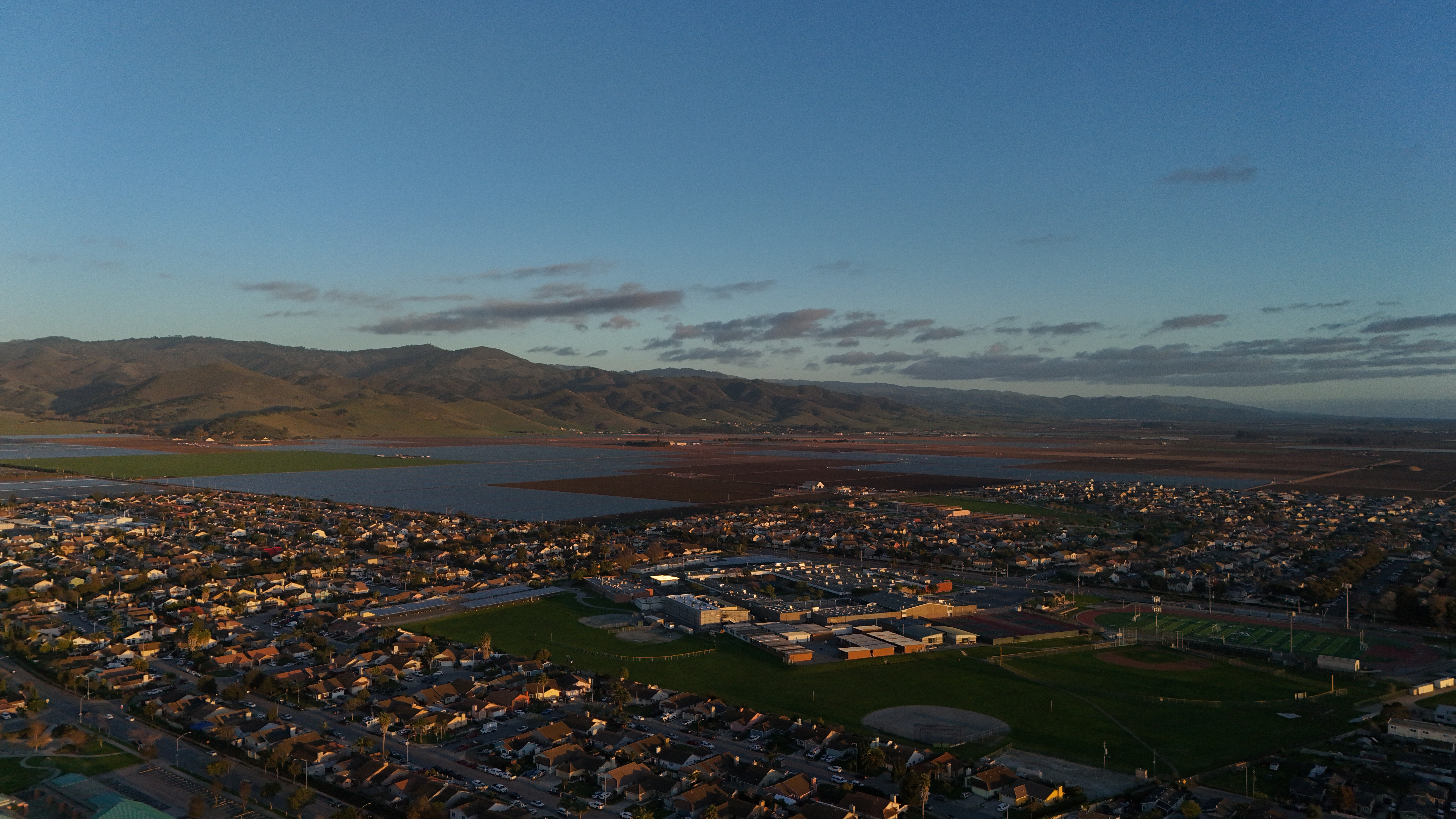 Salinas Valley golden hour