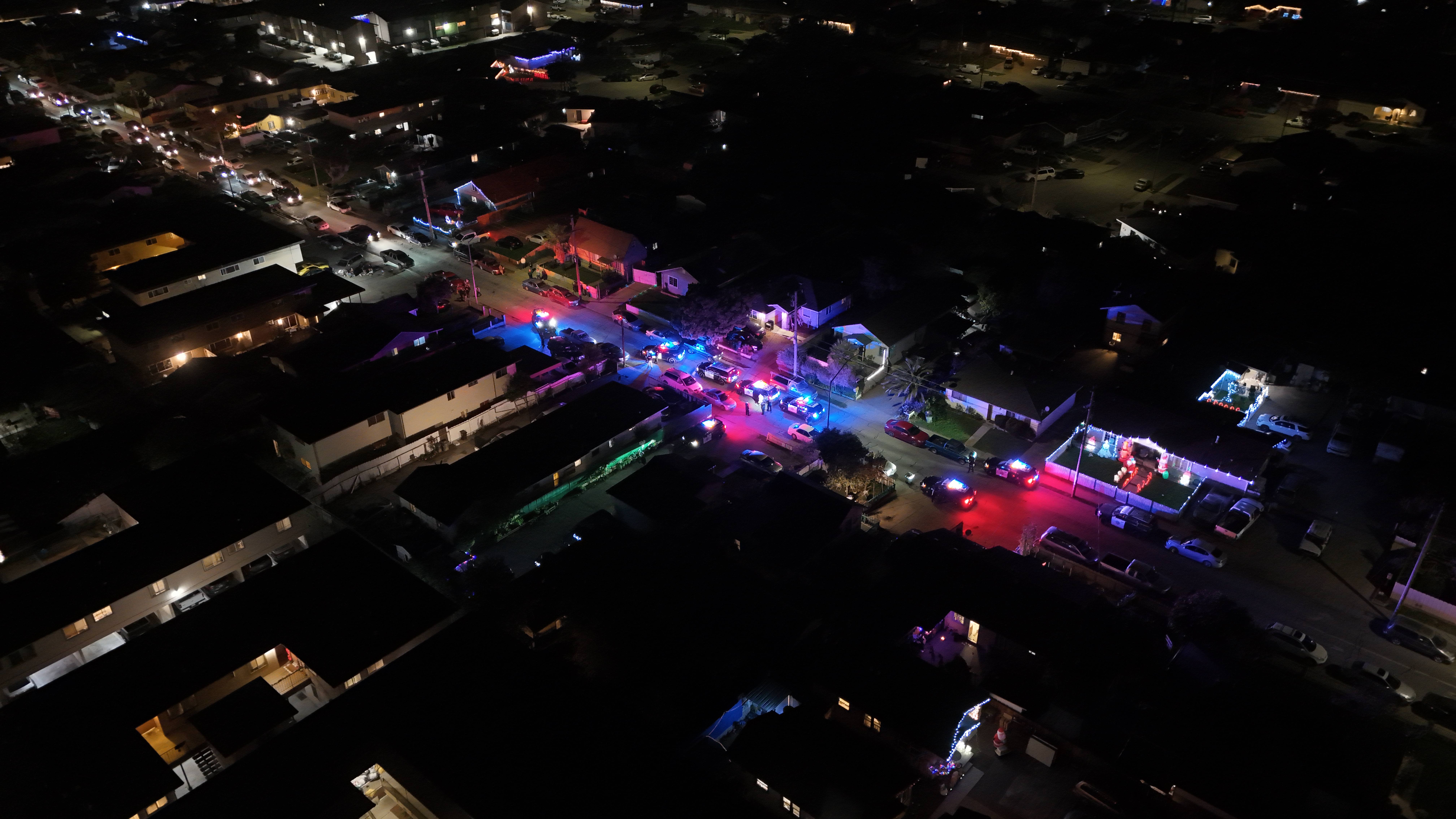 Night aerial emergency response